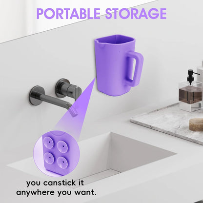 Portable Silicone Hair Wash Station for Kids Elderly， Neck Support