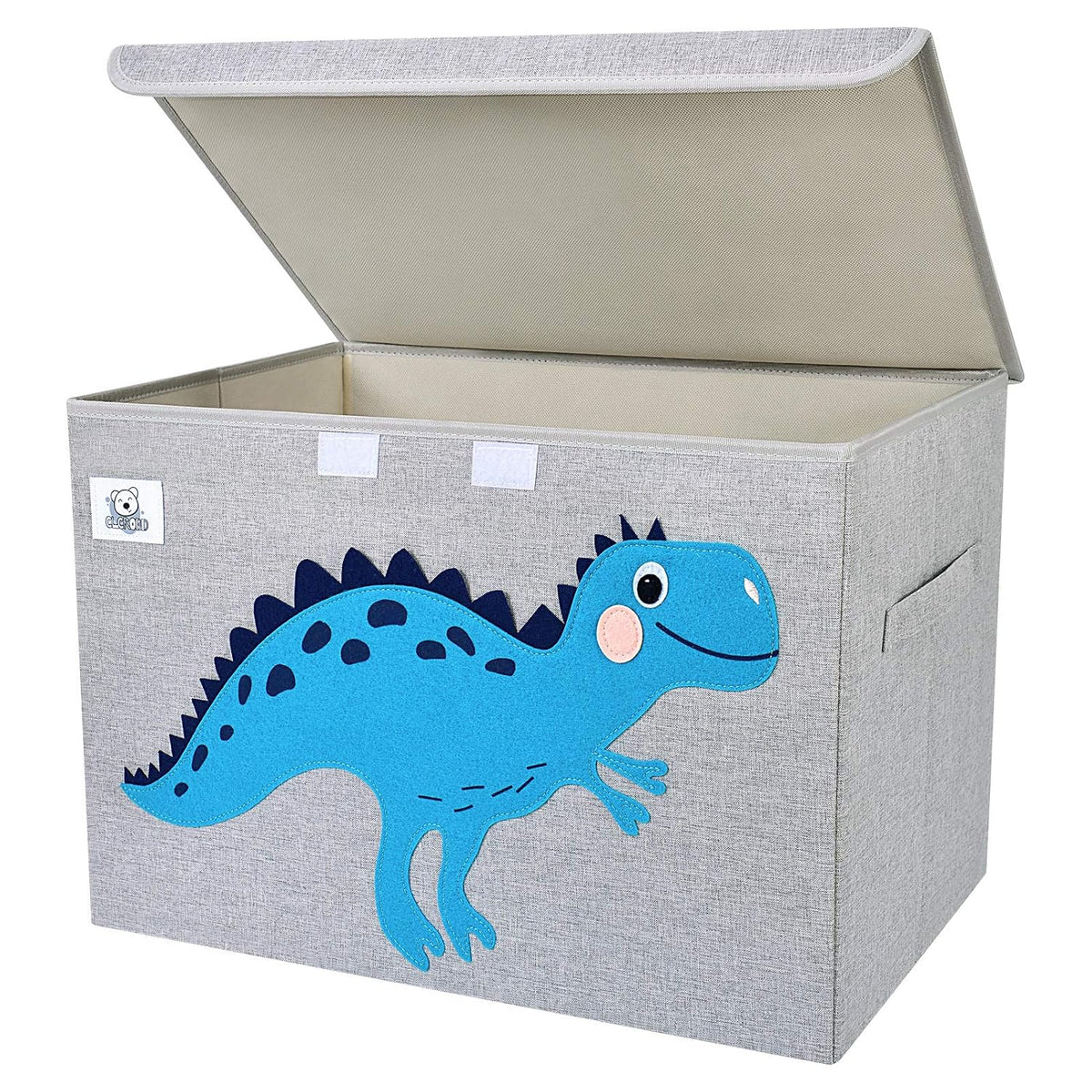 Large Toy Box Storage with Lid, Foldable Fabric Toy Chest Storage for Kids