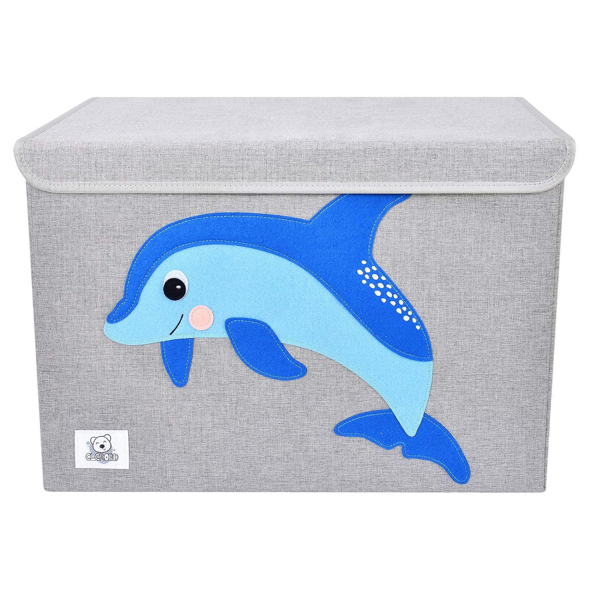Large Toy Box Storage with Lid, Foldable Fabric Toy Chest Storage for Kids
