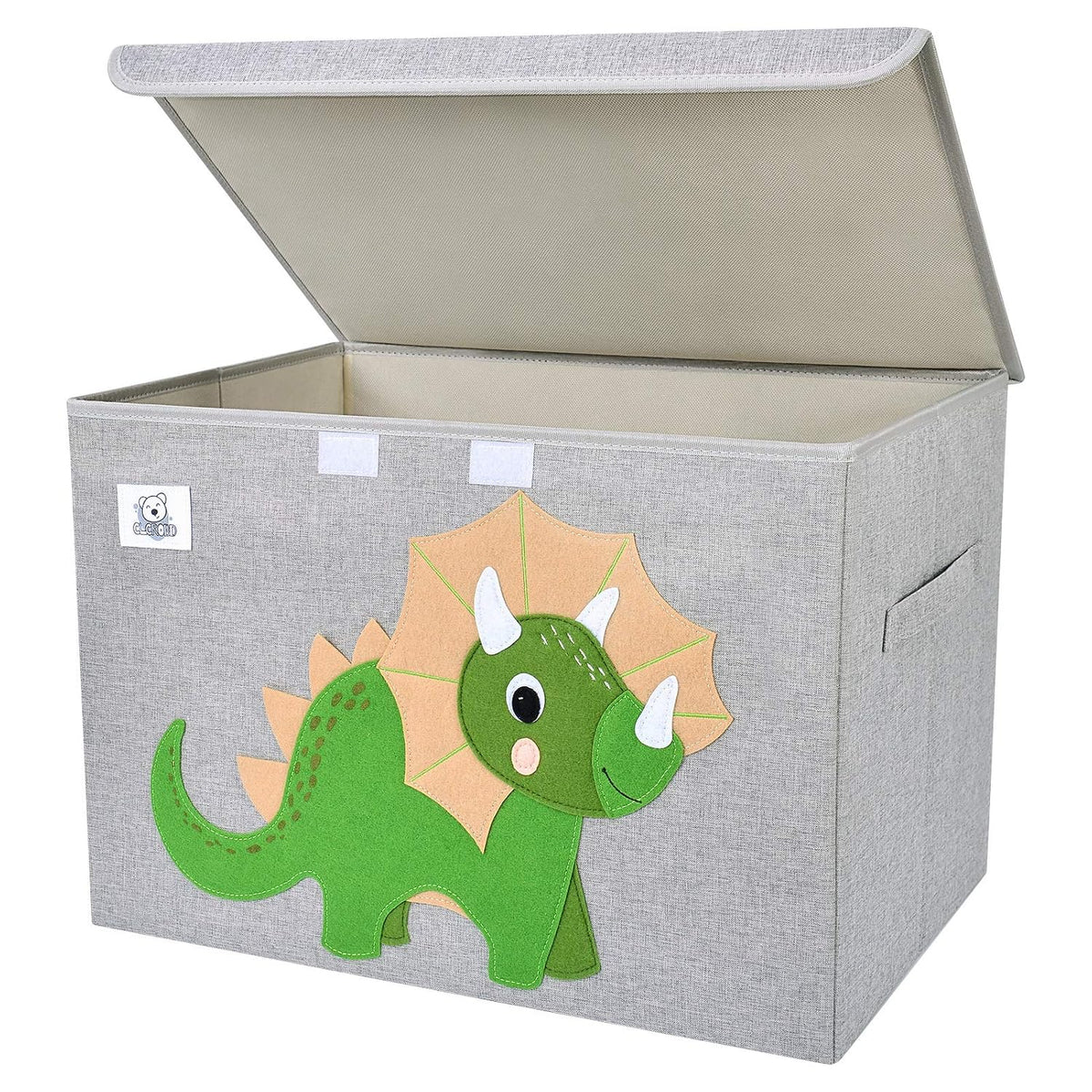 Large Toy Box Storage with Lid, Foldable Fabric Toy Chest Storage for Kids