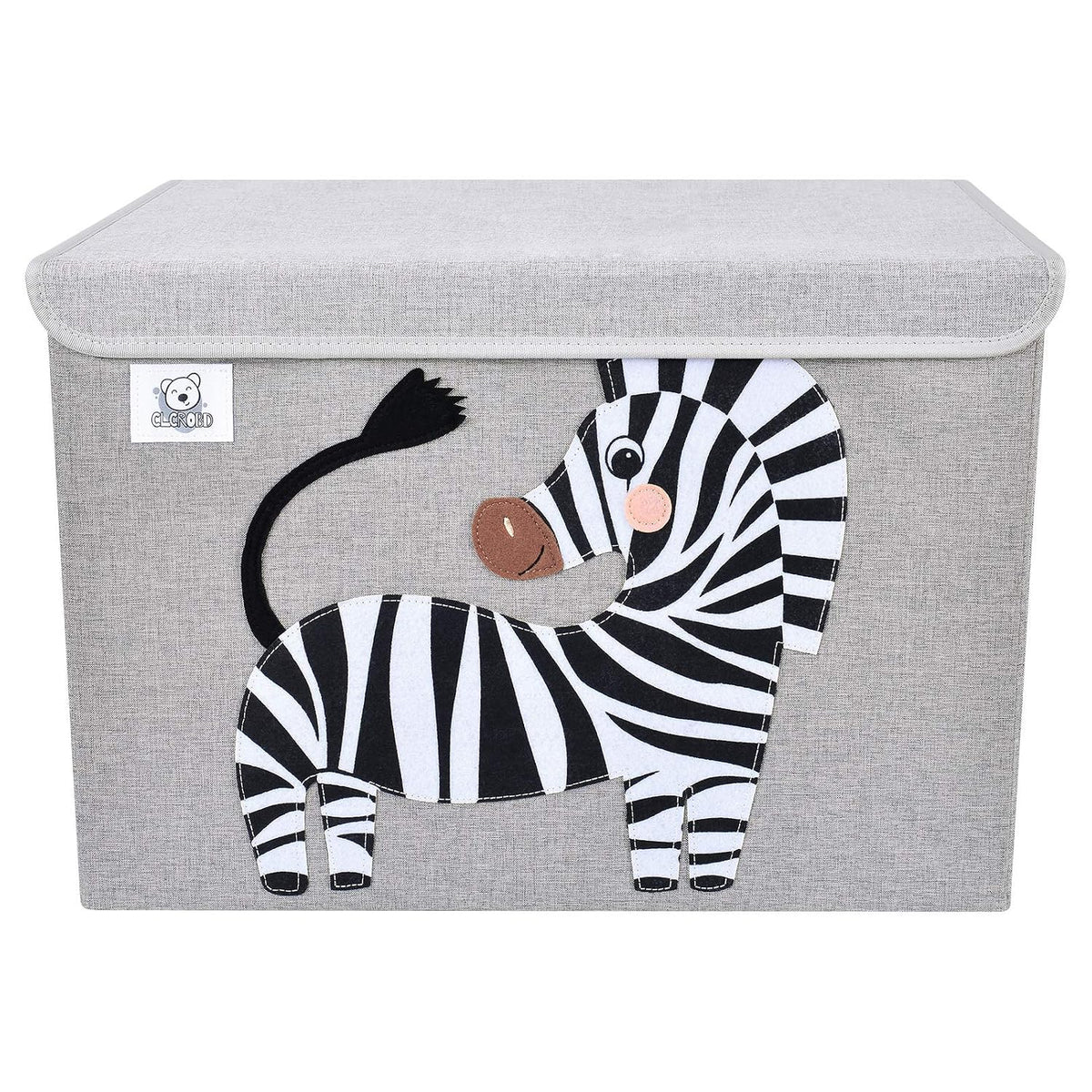 Large Toy Box Storage with Lid, Foldable Fabric Toy Chest Storage for Kids