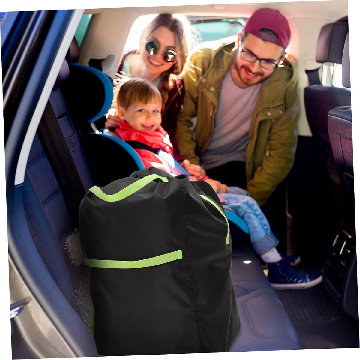 Stroller Check Bag for Airplane Travel Durable Water Resistant Double Stroller Storage Bag with Shoulder Straps Premium Cover for Umbrella Stroller Protection
