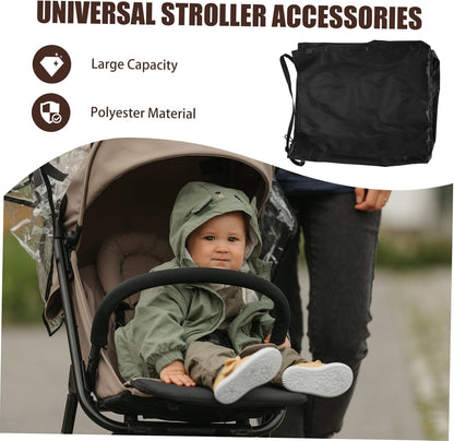 Large Folding Stroller Travel Bag with Shoulder Strap Dustproof Cover for Airplane Gate Check and Storage Spacious Organizer for Stroller Accessories