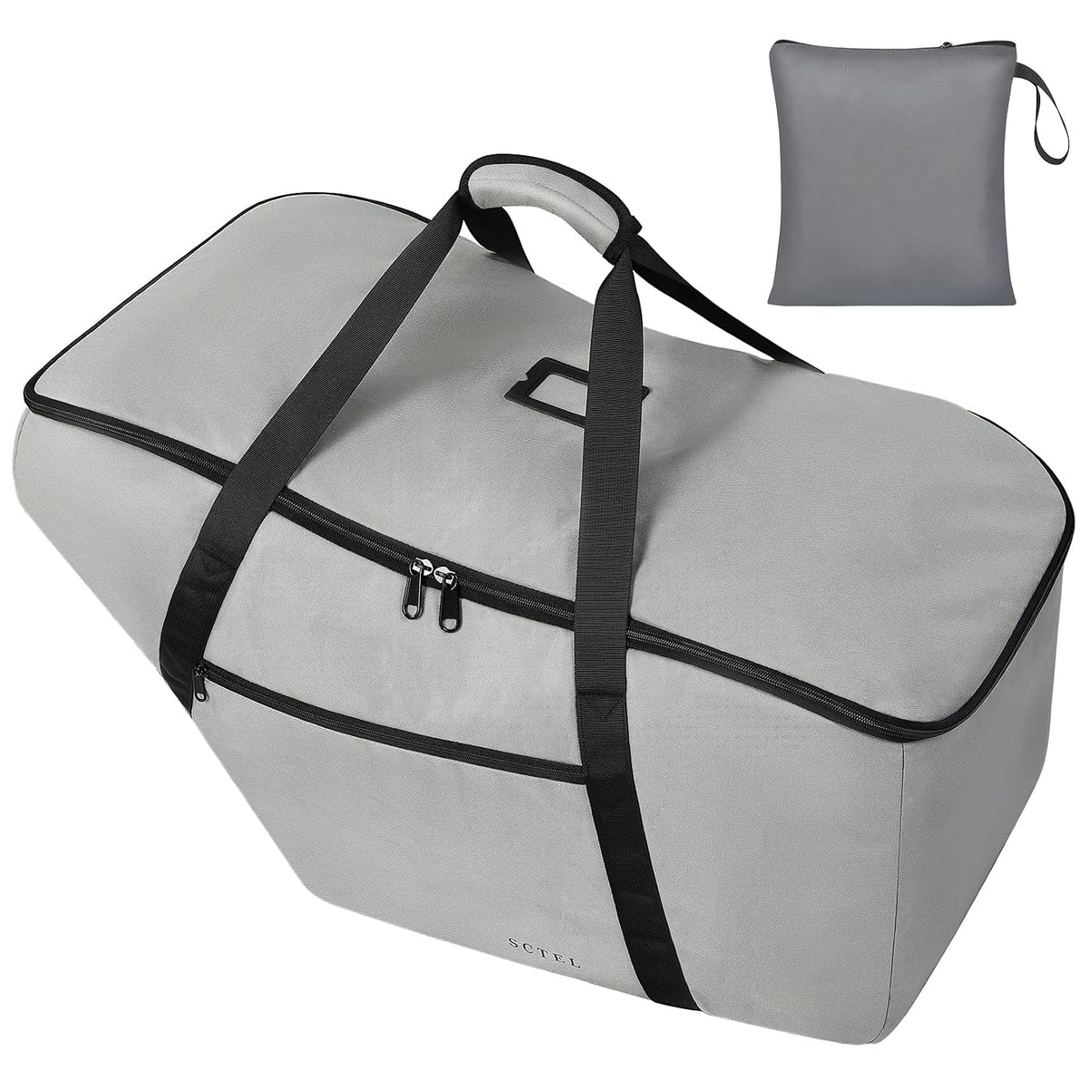SCTEL Car Seat Travel Bag, Padded Infant Gate Check Bag for Air Travel