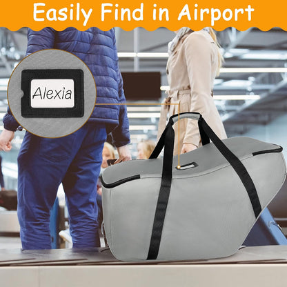 SCTEL Car Seat Travel Bag, Padded Infant Gate Check Bag for Air Travel