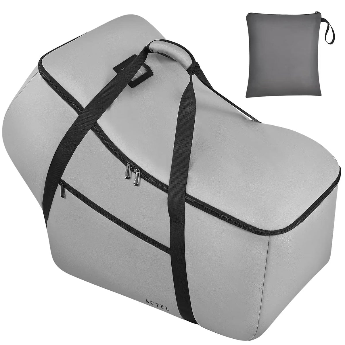 SCTEL Car Seat Travel Bag, Padded Infant Gate Check Bag for Air Travel