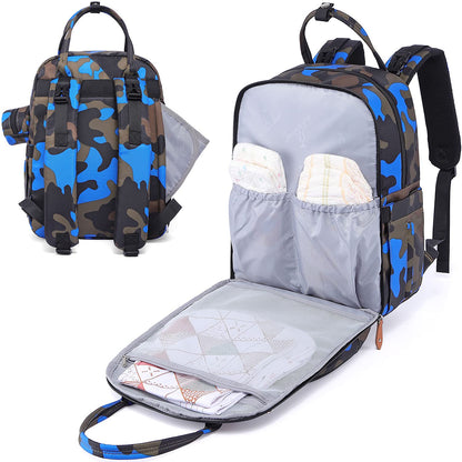 Extra Large Diaper Bag Backpack, Expandable Baby Bag with Up to 50% More Capacity - Travel Essentials Baby Bag Tote with Changing Pad, Stroller Straps & Pacifier Case - Unisex, Black