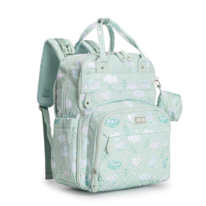 Extra Large Diaper Bag Backpack, Expandable Baby Bag with Up to 50% More Capacity - Travel Essentials Baby Bag Tote with Changing Pad, Stroller Straps & Pacifier Case - Unisex, Black