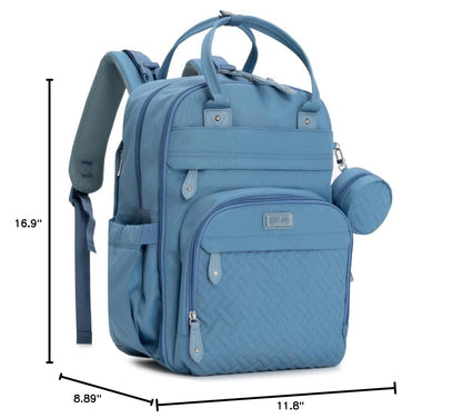 Extra Large Diaper Bag Backpack, Expandable Baby Bag with Up to 50% More Capacity - Travel Essentials Baby Bag Tote with Changing Pad, Stroller Straps & Pacifier Case - Unisex, Black