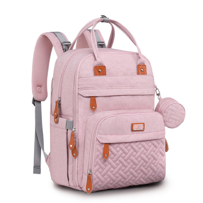 Extra Large Diaper Bag Backpack, Expandable Baby Bag with Up to 50% More Capacity - Travel Essentials Baby Bag Tote with Changing Pad, Stroller Straps & Pacifier Case - Unisex, Black