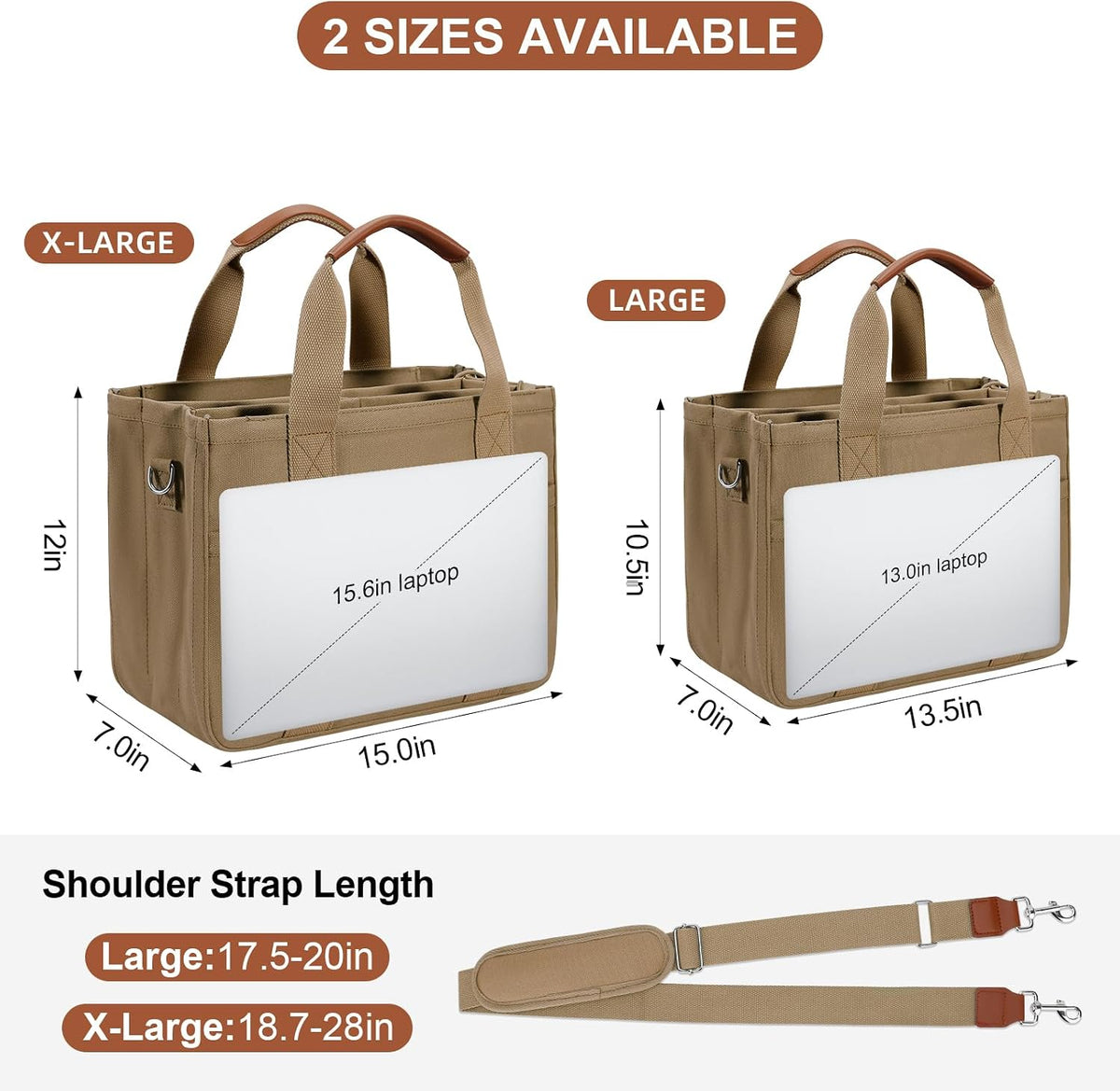 Canvas Tote Bag for Women with Zipper and Compartments Crossbody Large Bible Messenger Purse Bag With Pockets