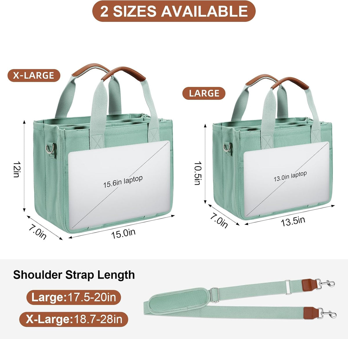 Canvas Tote Bag for Women with Zipper and Compartments Crossbody Large Bible Messenger Purse Bag With Pockets