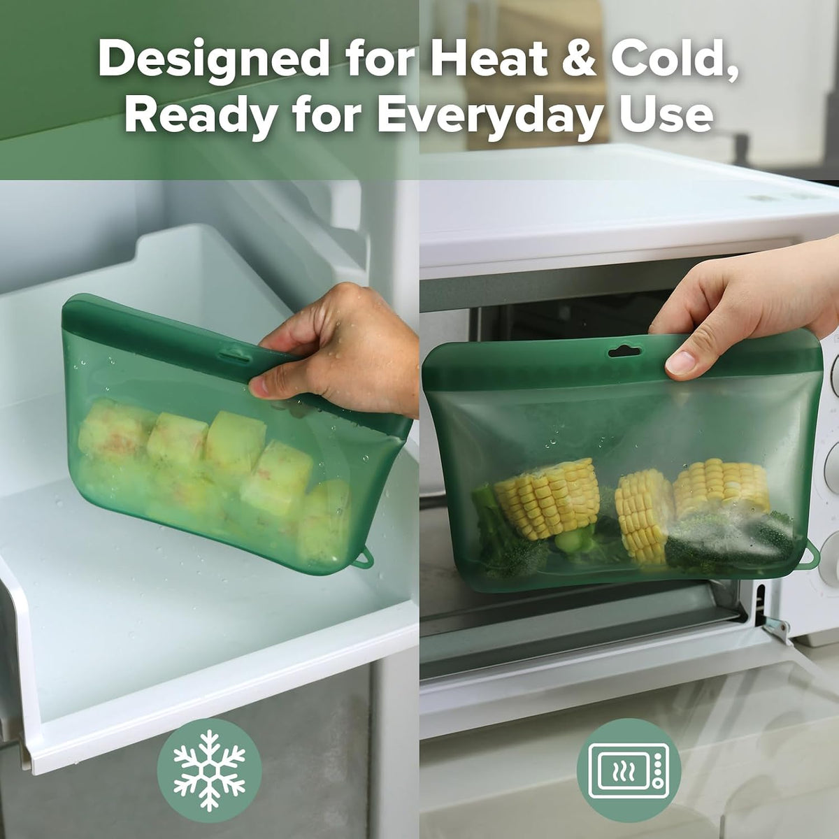 Baby Food Storage Set, Flexi-Prep Store & Feed Combo with Silicone Freezer Trays, 1000ml Reusable Storage Bag and Refillable Baby Food Pouch for Purees, Snacks & Breastmilk