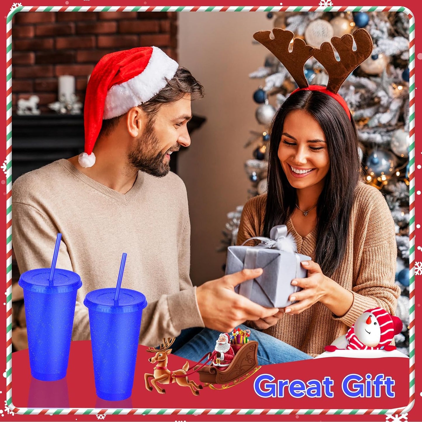 24 Pack Plastic Tumblers with Lids and Straw, Reusable Cups with Lids and Straws Colorful Cups for Cold Drink Iced Coffee, Plastic Tumbler Bulk for Party Birthday Gifts (24 oz, Solid Colors)