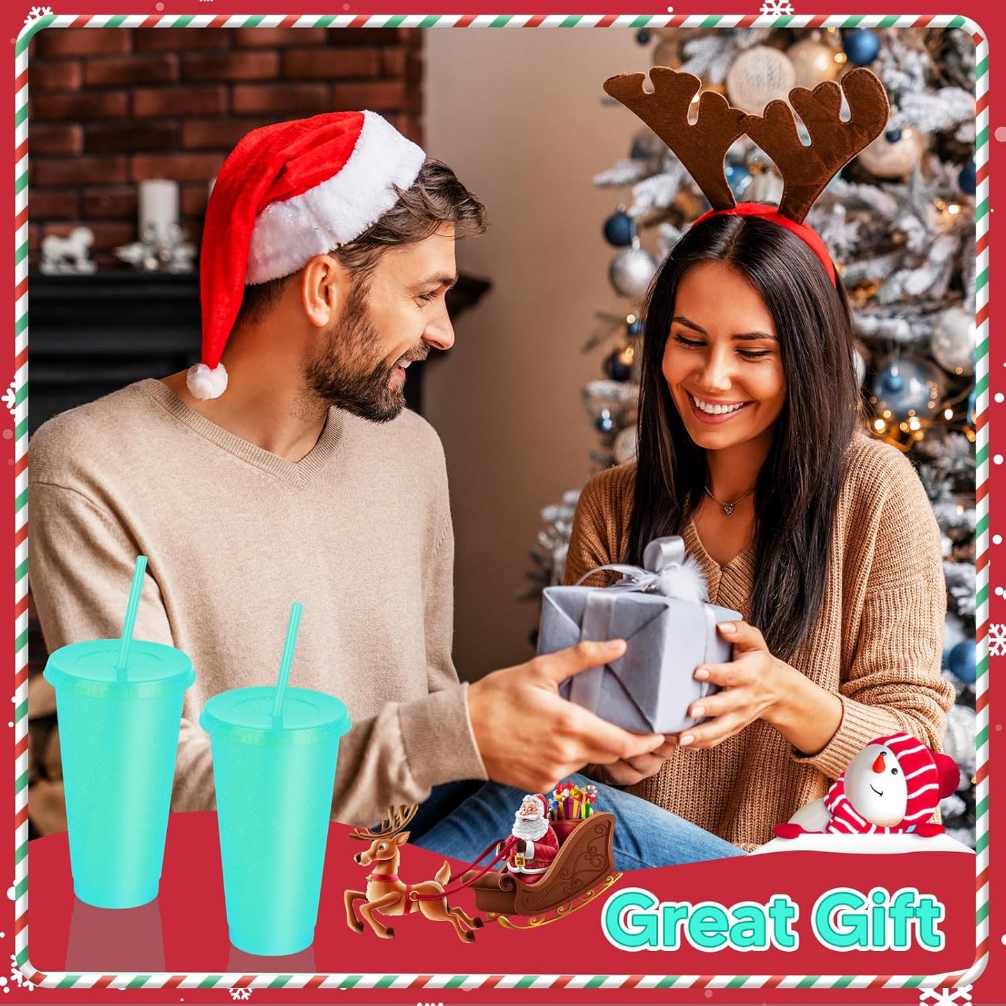 24 Pack Plastic Tumblers with Lids and Straw, Reusable Cups with Lids and Straws Colorful Cups for Cold Drink Iced Coffee, Plastic Tumbler Bulk for Party Birthday Gifts (24 oz, Solid Colors)