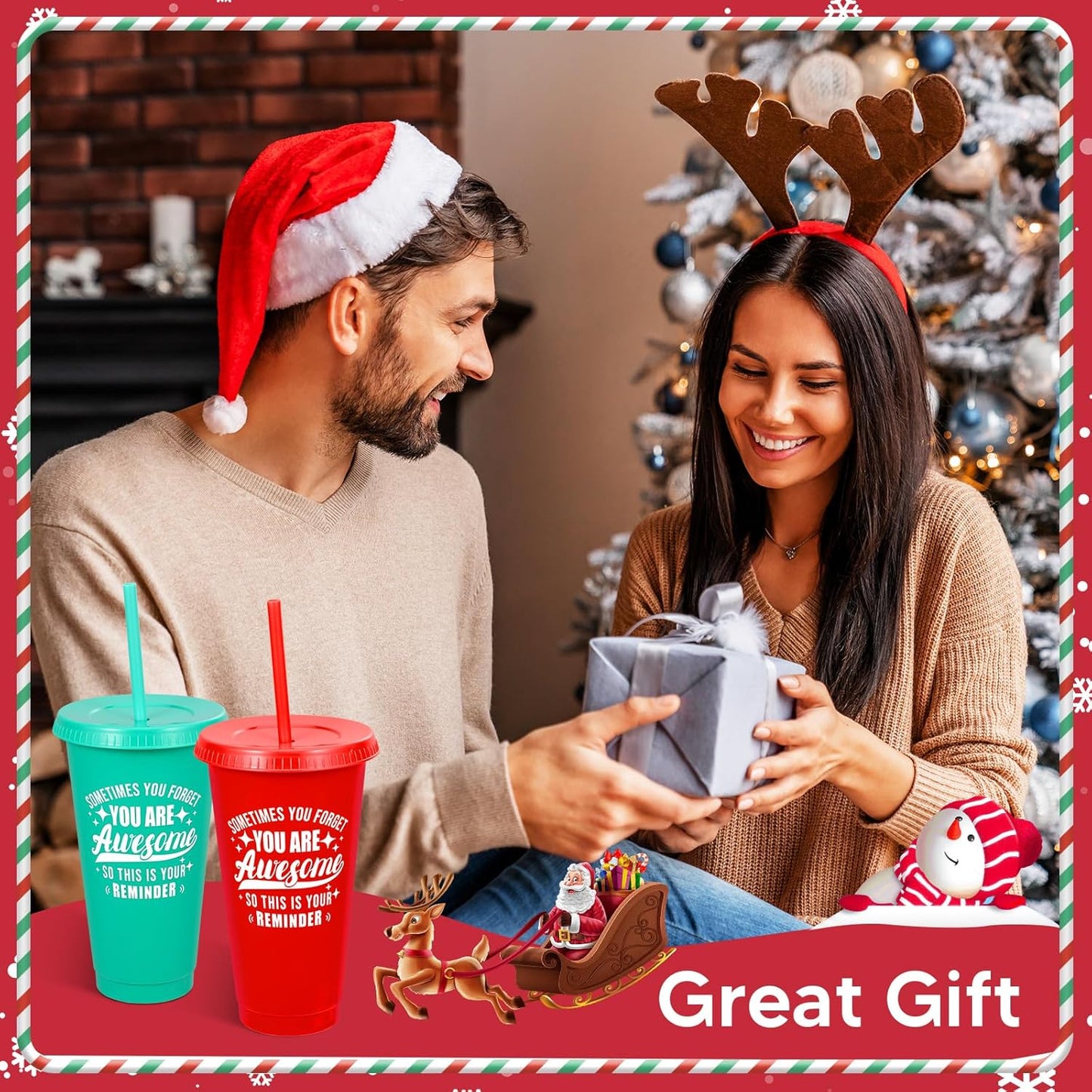 24 Pack Plastic Tumblers with Lids and Straw, Reusable Cups with Lids and Straws Colorful Cups for Cold Drink Iced Coffee, Plastic Tumbler Bulk for Party Birthday Gifts (24 oz, Solid Colors)