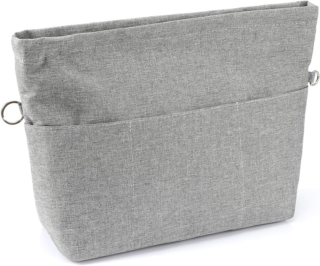 Purse Organizer Insert for Handbags,Tote Bag Organizer Insert with Zipper Bag,Premium Handbag Organizer Inside Liner for Women