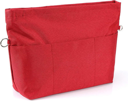 Purse Organizer Insert for Handbags,Tote Bag Organizer Insert with Zipper Bag,Premium Handbag Organizer Inside Liner for Women