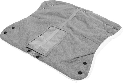 Winter Windproof Stroller Hand Insulated and Warm Pushchair Gloves for Cold Weather Detachable Design for Easy Attachment for Men and Women