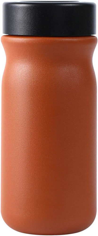 Small 11 oz Vacuum Insulated Stainless Steel Bottle – Leakproof Coffee Flask with 316 Interior, Compact for Tea & Water, Travel Mug for Commute