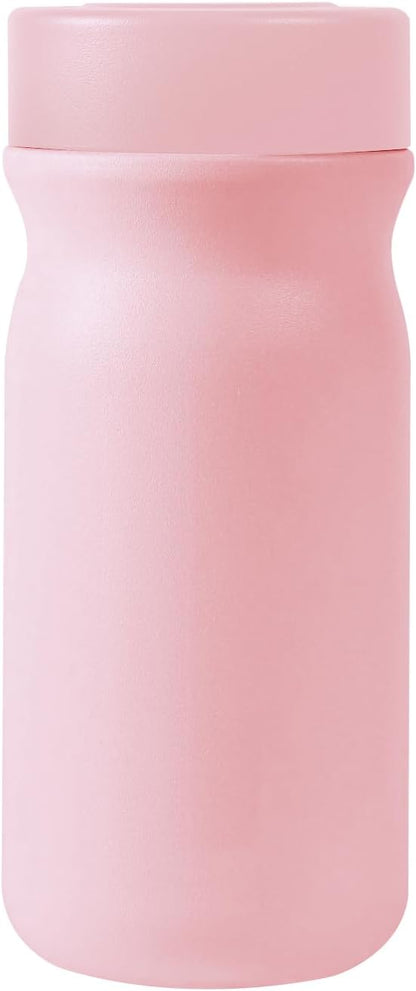 Small 11 oz Vacuum Insulated Stainless Steel Bottle – Leakproof Coffee Flask with 316 Interior, Compact for Tea & Water, Travel Mug for Commute
