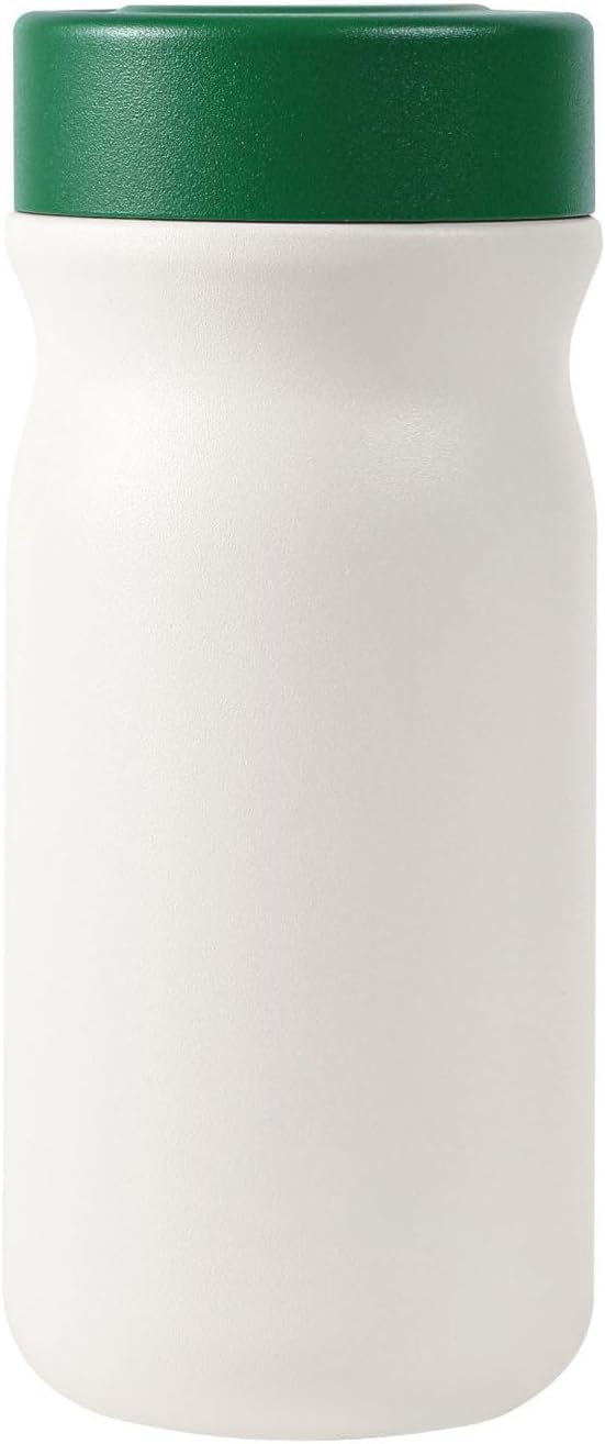 Small 11 oz Vacuum Insulated Stainless Steel Bottle – Leakproof Coffee Flask with 316 Interior, Compact for Tea & Water, Travel Mug for Commute