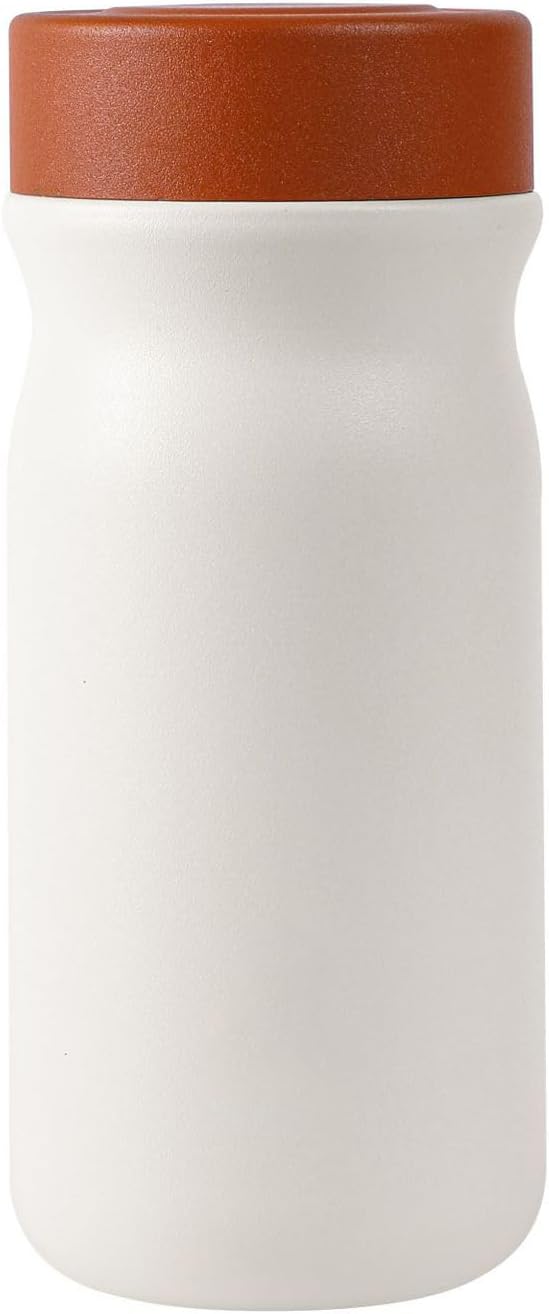 Small 11 oz Vacuum Insulated Stainless Steel Bottle – Leakproof Coffee Flask with 316 Interior, Compact for Tea & Water, Travel Mug for Commute