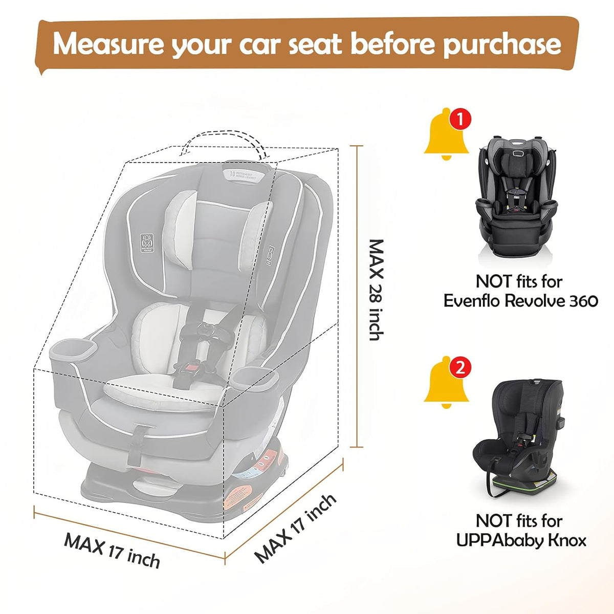 Padded Car Seat Travel Bag Backpack, Toddler Travel Essentials