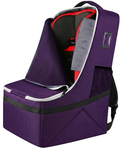 Padded Car Seat Travel Bag Backpack, Toddler Travel Essentials