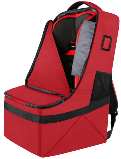 Padded Car Seat Travel Bag Backpack, Toddler Travel Essentials