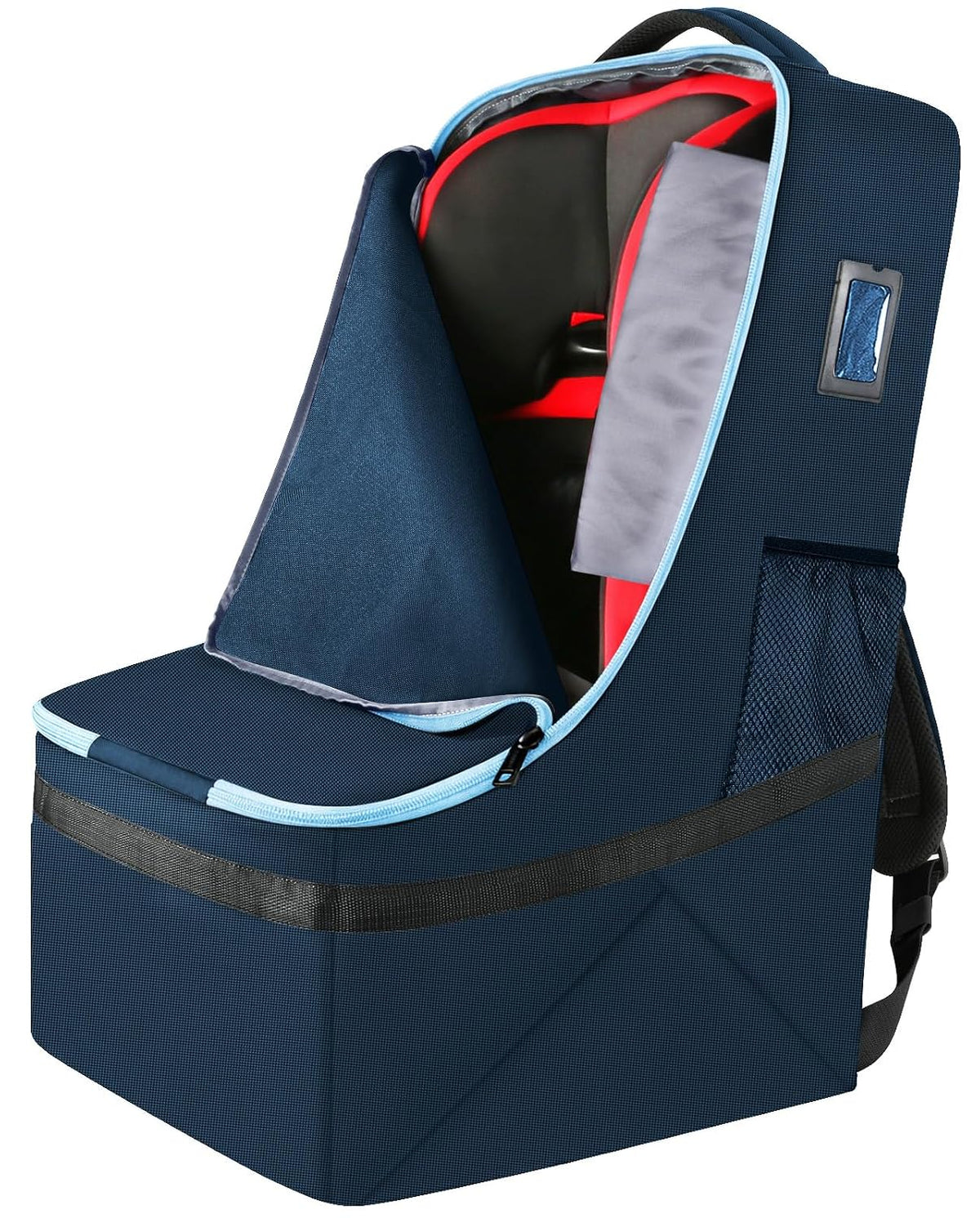 Padded Car Seat Travel Bag Backpack, Toddler Travel Essentials