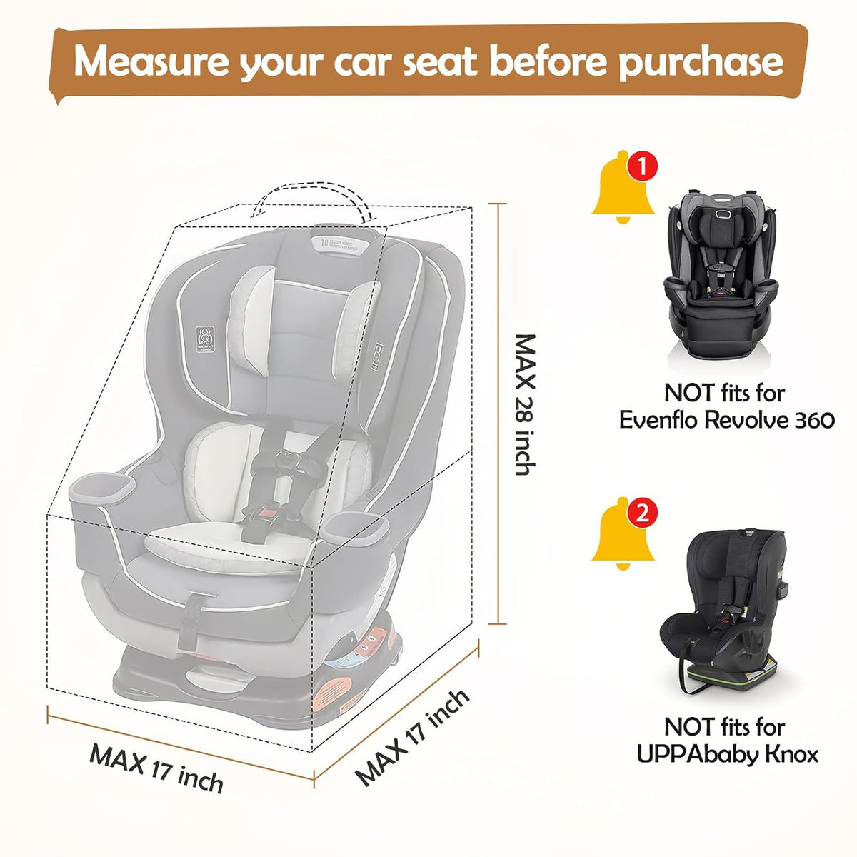 Padded Car Seat Travel Bag Backpack, Toddler Travel Essentials