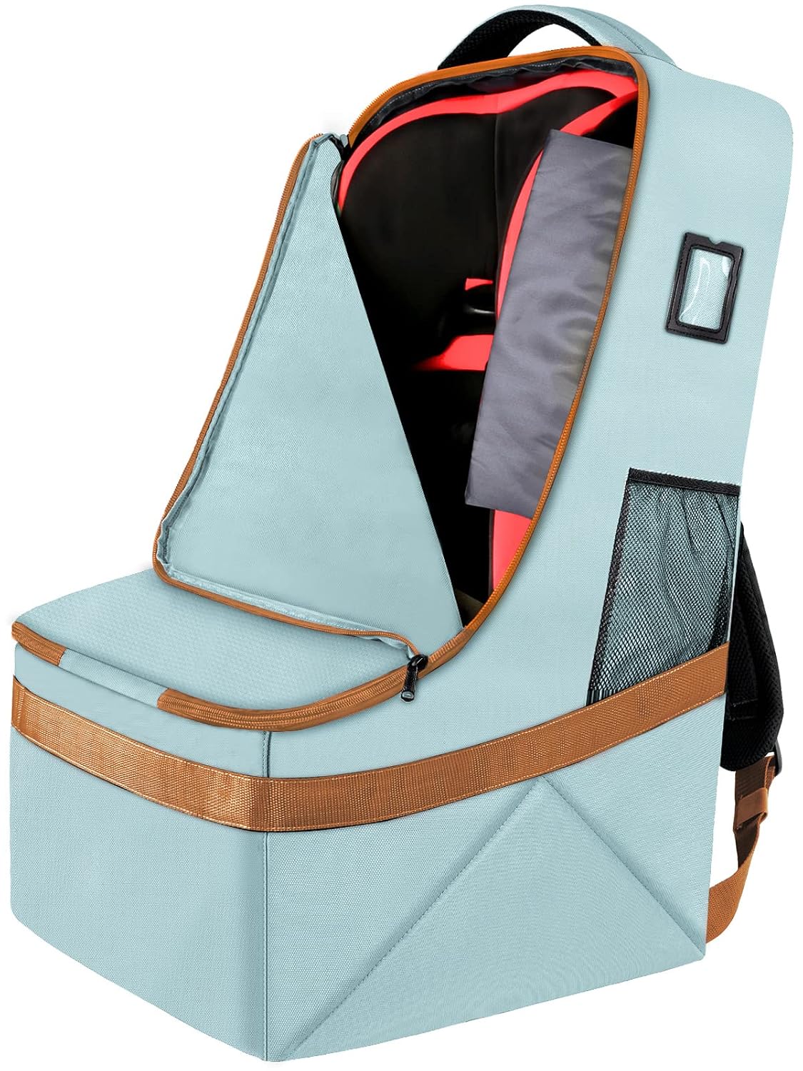 Padded Car Seat Travel Bag Backpack, Toddler Travel Essentials