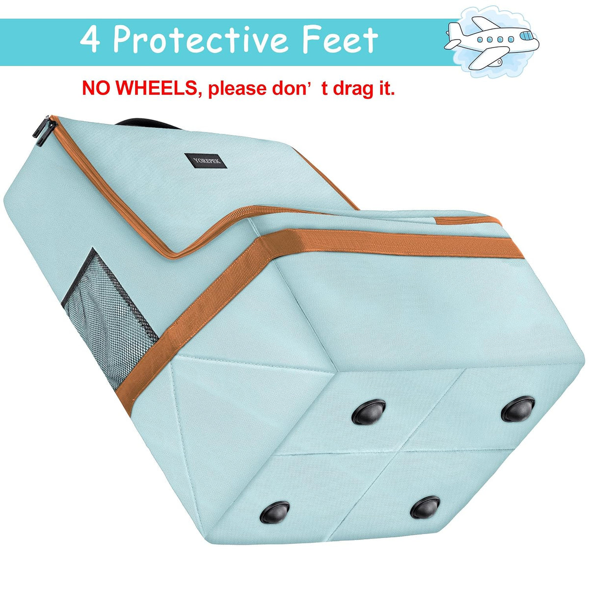 Padded Car Seat Travel Bag Backpack, Toddler Travel Essentials