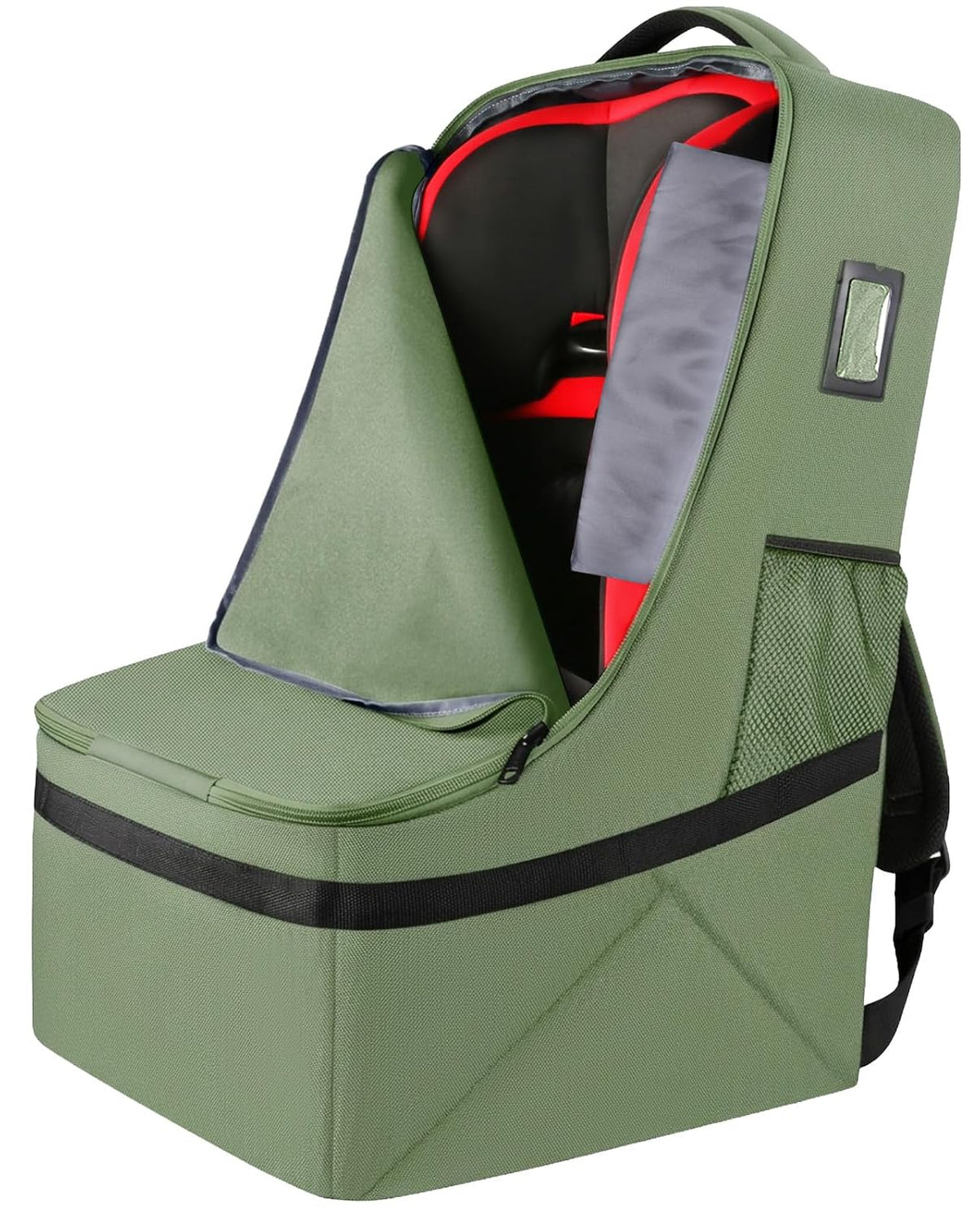 Padded Car Seat Travel Bag Backpack, Toddler Travel Essentials