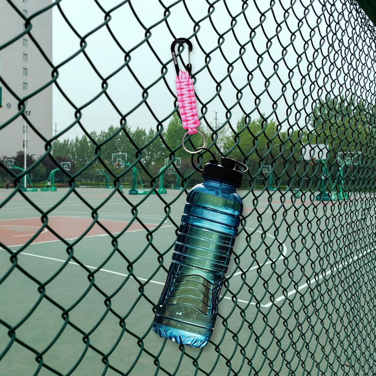 Paracord Keychain Hook Carabiner Clip | D Ring Lanyard Hanger