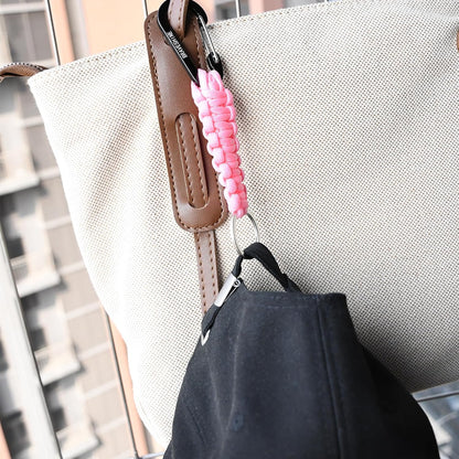 Paracord Keychain Hook Carabiner Clip | D Ring Lanyard Hanger