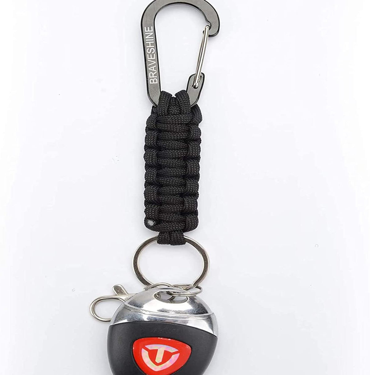 Paracord Keychain Hook Carabiner Clip | D Ring Lanyard Hanger