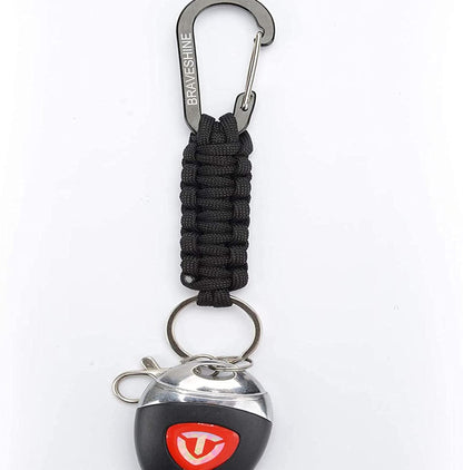 Paracord Keychain Hook Carabiner Clip | D Ring Lanyard Hanger