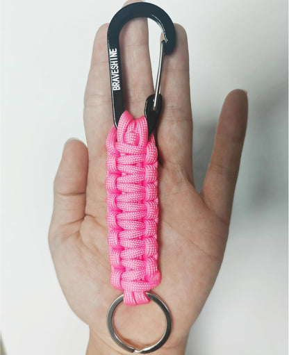 Paracord Keychain Hook Carabiner Clip | D Ring Lanyard Hanger