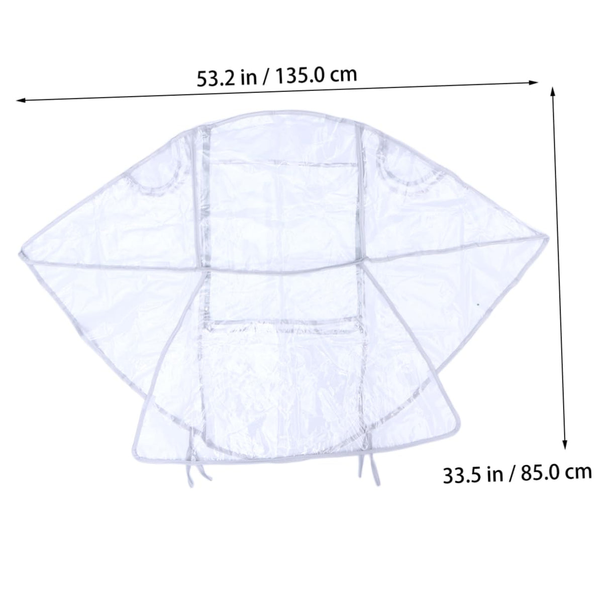 Stroller Rain Cover Wind Protector for Baby Universal PVC Windproof