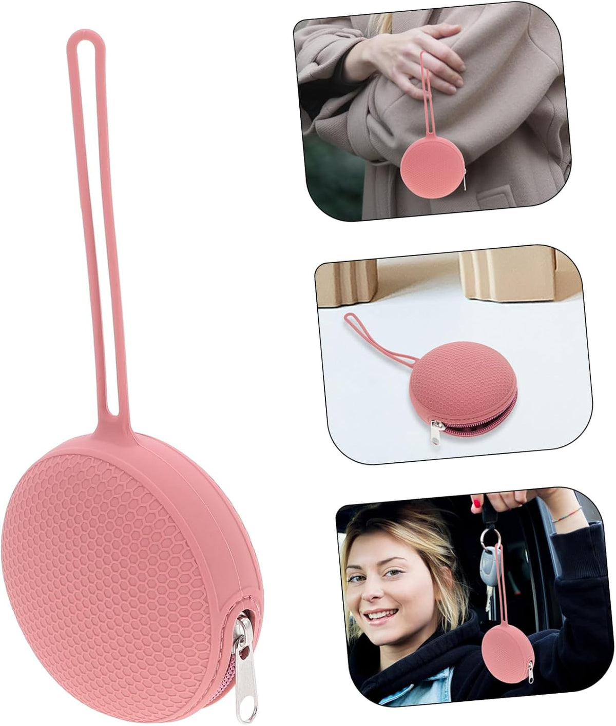 Travel Pacifier Storage Pouch Portable Case for Pacifiers Teething Toys and Accessories Mild Material for Diaper Bags Go Use