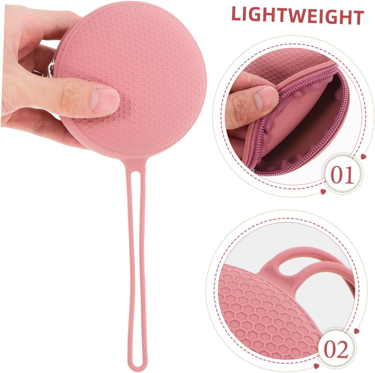 Travel Pacifier Storage Pouch Portable Case for Pacifiers Teething Toys and Accessories Mild Material for Diaper Bags Go Use
