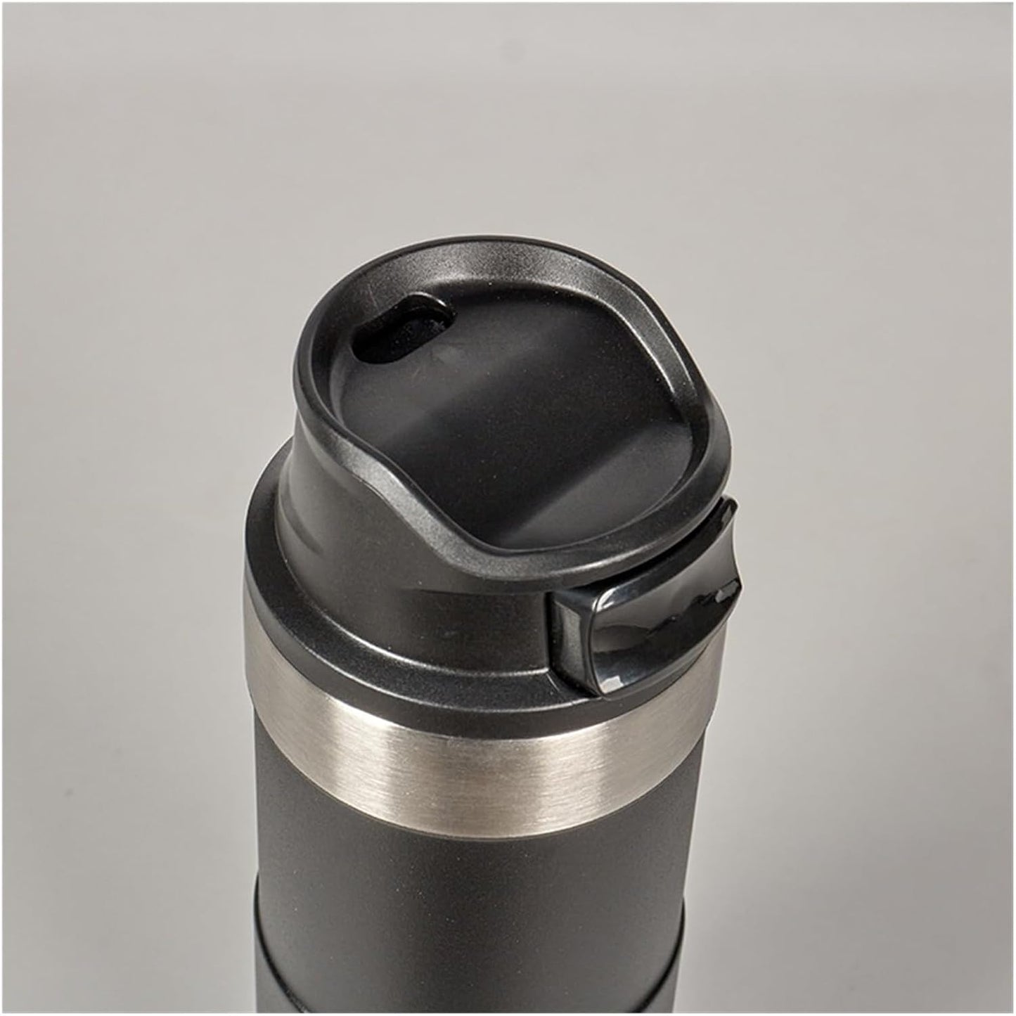 500ml Classic Trigger Action Travel Coffee Mug 16OZ Double Wall Cup Insulated Sports Portable Bottle(Black)