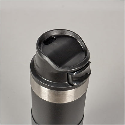 500ml Classic Trigger Action Travel Coffee Mug 16OZ Double Wall Cup Insulated Sports Portable Bottle(Black)
