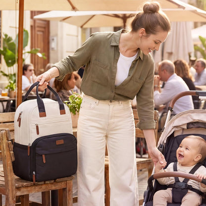 Diaper Bag Backpack Travel Baby Bag with Changing Pad for Mom Dad
