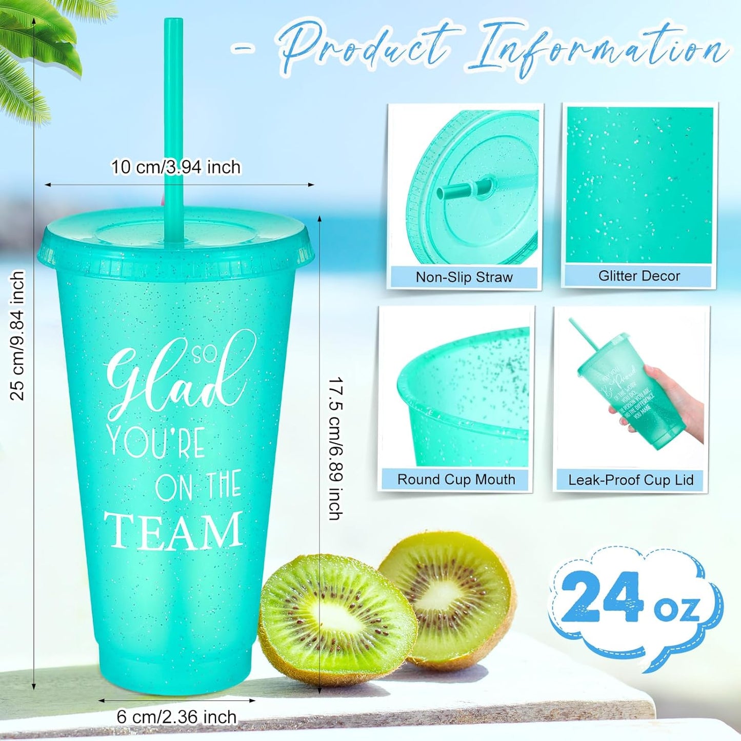 36 Pcs Appreciation Graduation Gifts Bulk for Graduation Party Favors of 2026, Thank You Tumbler Cups with Lids and Straws, Appreciation Gifts for Teachers, Nurses, Employees (Mixed Colors)