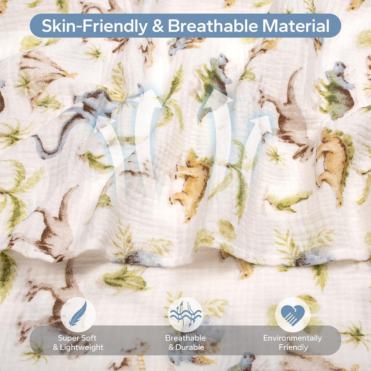2-in-1 Muslin Baby Car Seat Cover & Nursing Cover, Soft Lightweight Breastfeeding Cover for Boys and Girls,Breathable Canopy for Infant Carseat & Stroller for Summer—Blueberrie