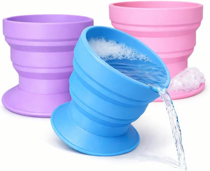 Baby Bath Rinse Cup with Suction Base, Easy Hair Rinsing