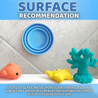 Baby Bath Rinse Cup with Suction Base, Easy Hair Rinsing